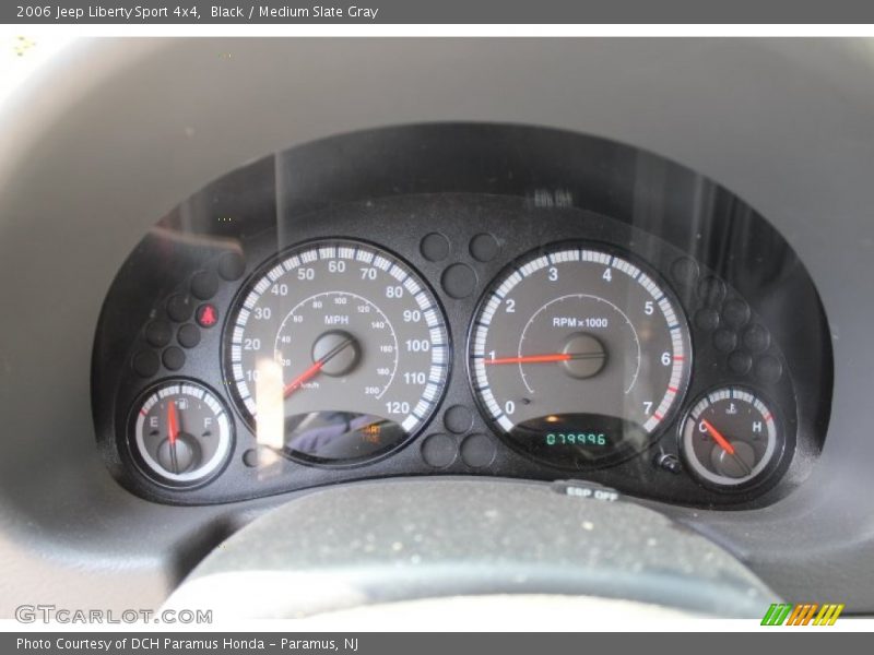 Black / Medium Slate Gray 2006 Jeep Liberty Sport 4x4