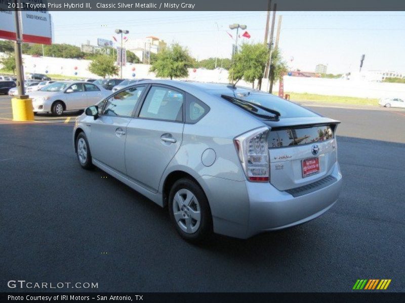 Classic Silver Metallic / Misty Gray 2011 Toyota Prius Hybrid III