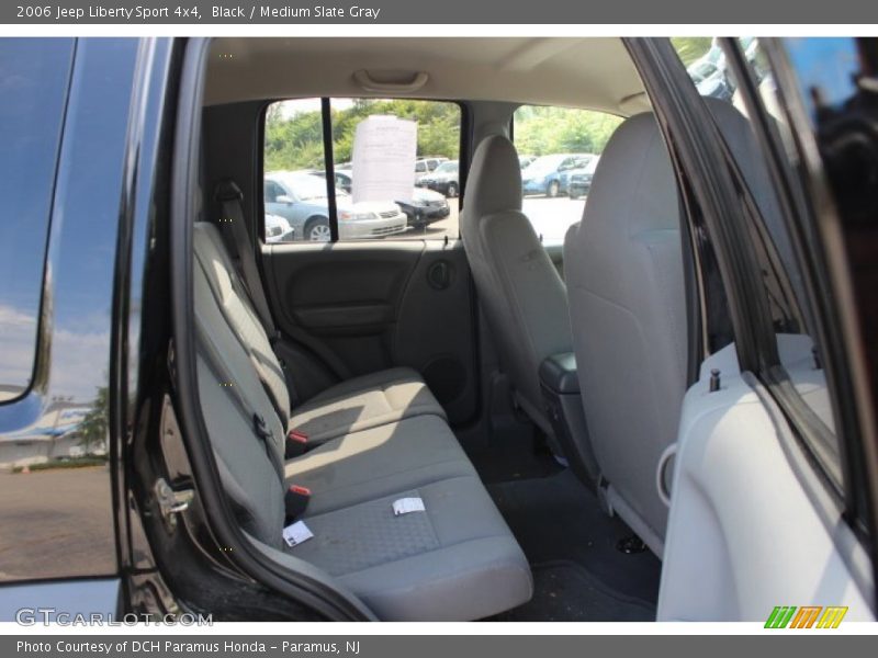 Black / Medium Slate Gray 2006 Jeep Liberty Sport 4x4