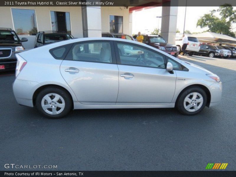 Classic Silver Metallic / Misty Gray 2011 Toyota Prius Hybrid III