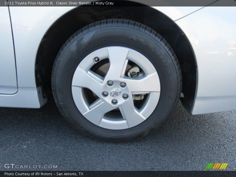 Classic Silver Metallic / Misty Gray 2011 Toyota Prius Hybrid III