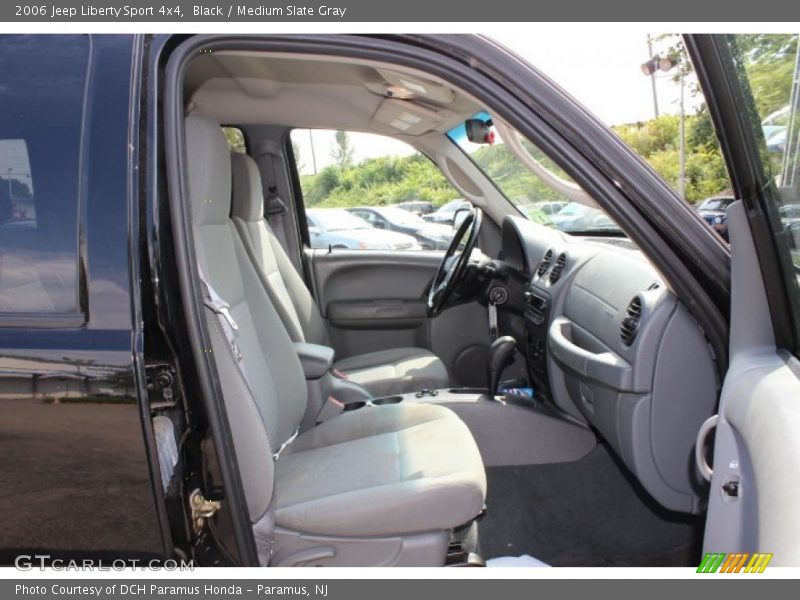 Black / Medium Slate Gray 2006 Jeep Liberty Sport 4x4