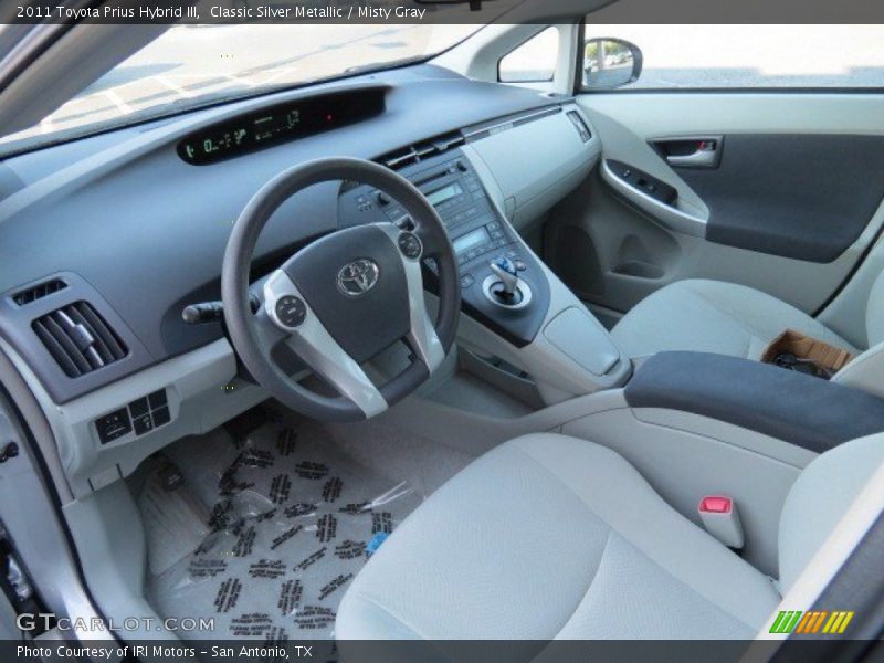 Classic Silver Metallic / Misty Gray 2011 Toyota Prius Hybrid III