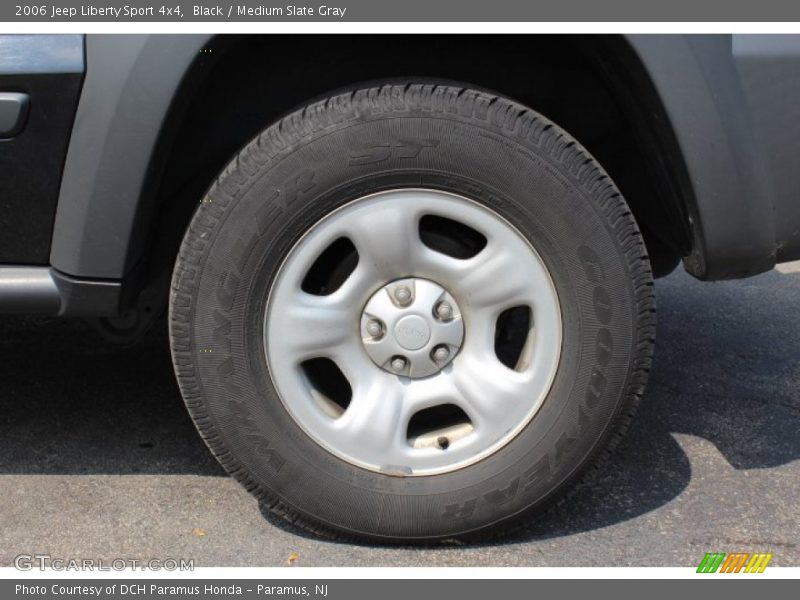 Black / Medium Slate Gray 2006 Jeep Liberty Sport 4x4