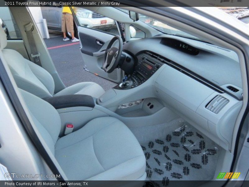 Classic Silver Metallic / Misty Gray 2011 Toyota Prius Hybrid III
