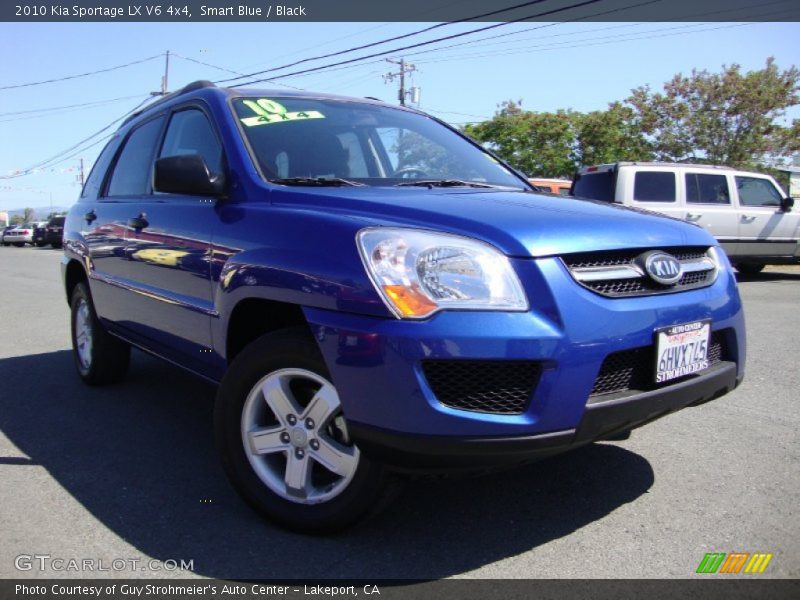 Smart Blue / Black 2010 Kia Sportage LX V6 4x4