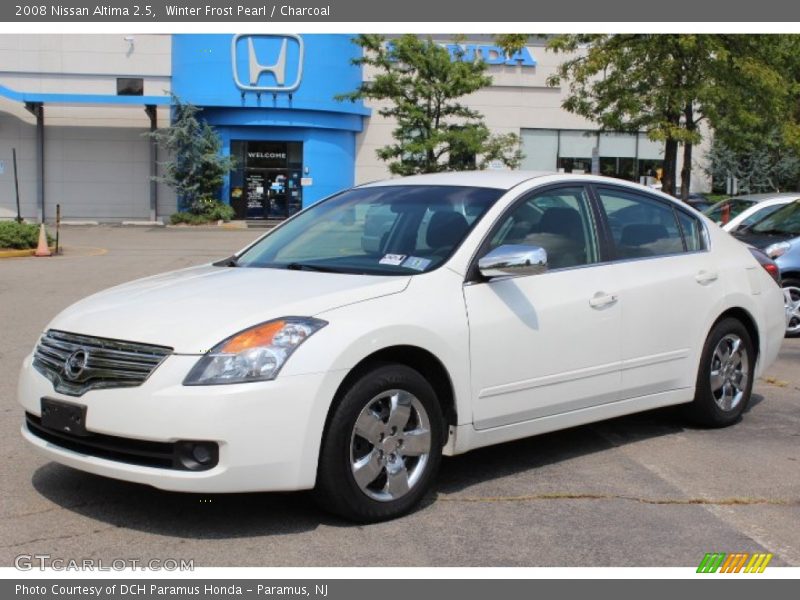 Winter Frost Pearl / Charcoal 2008 Nissan Altima 2.5