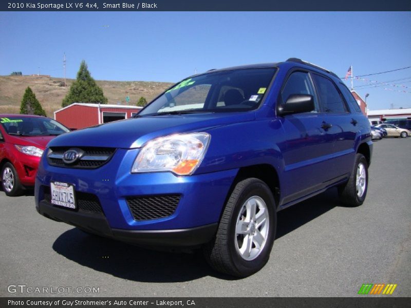 Smart Blue / Black 2010 Kia Sportage LX V6 4x4