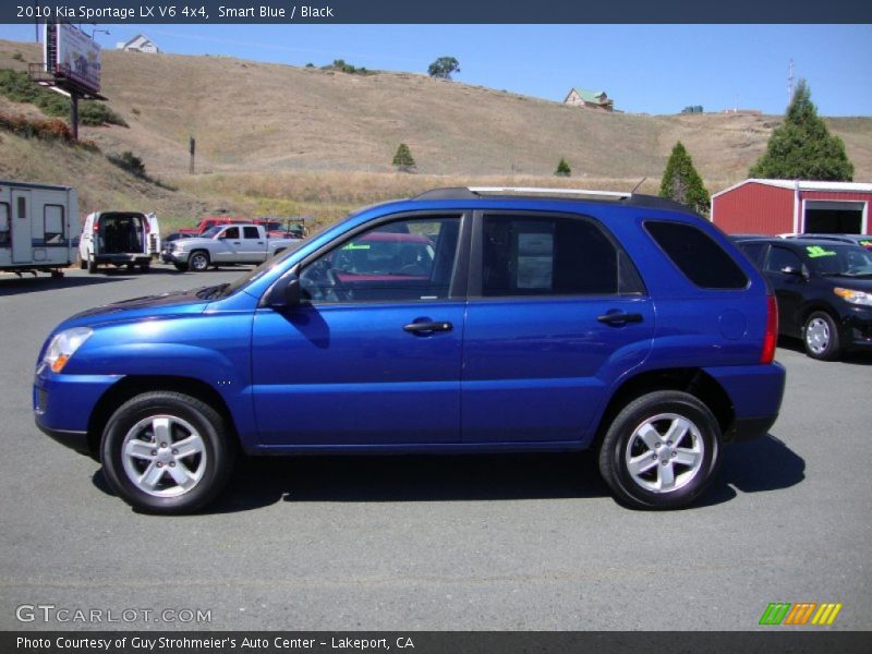 Smart Blue / Black 2010 Kia Sportage LX V6 4x4
