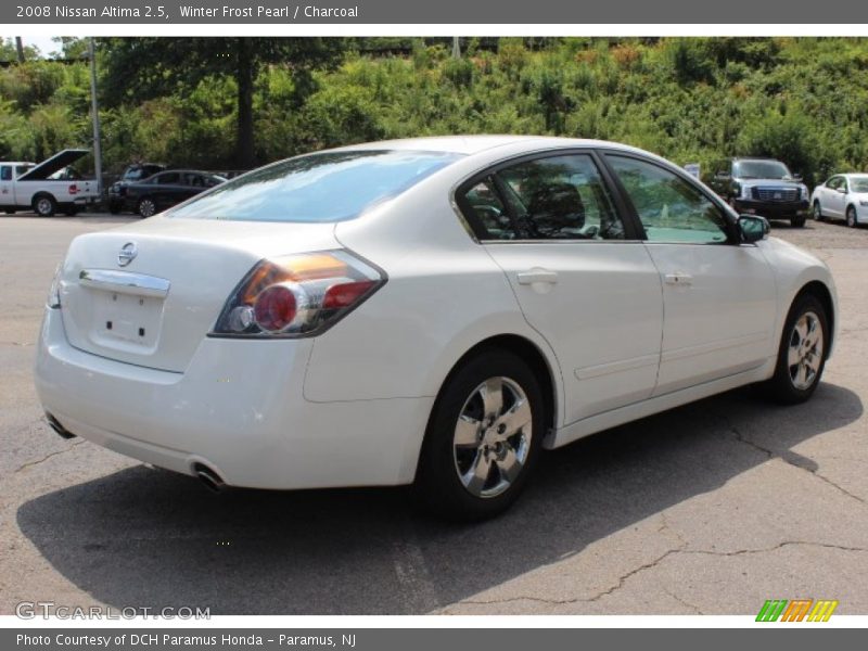Winter Frost Pearl / Charcoal 2008 Nissan Altima 2.5