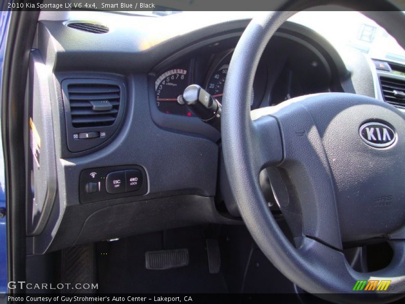 Smart Blue / Black 2010 Kia Sportage LX V6 4x4