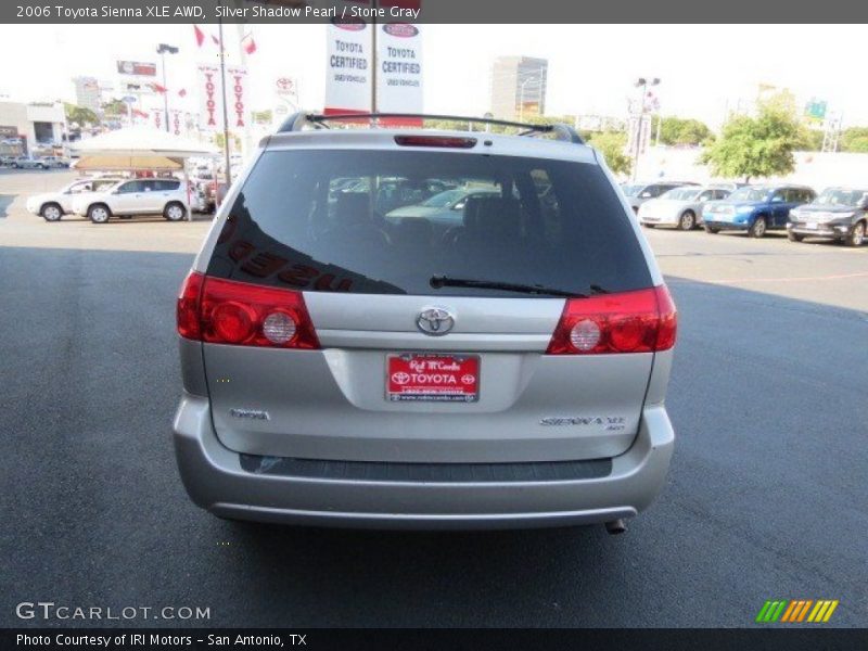 Silver Shadow Pearl / Stone Gray 2006 Toyota Sienna XLE AWD