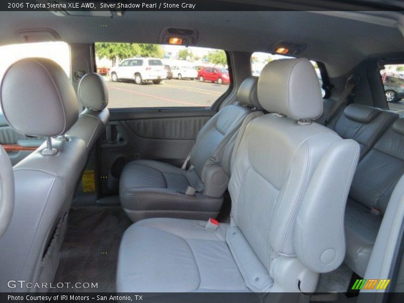 Silver Shadow Pearl / Stone Gray 2006 Toyota Sienna XLE AWD