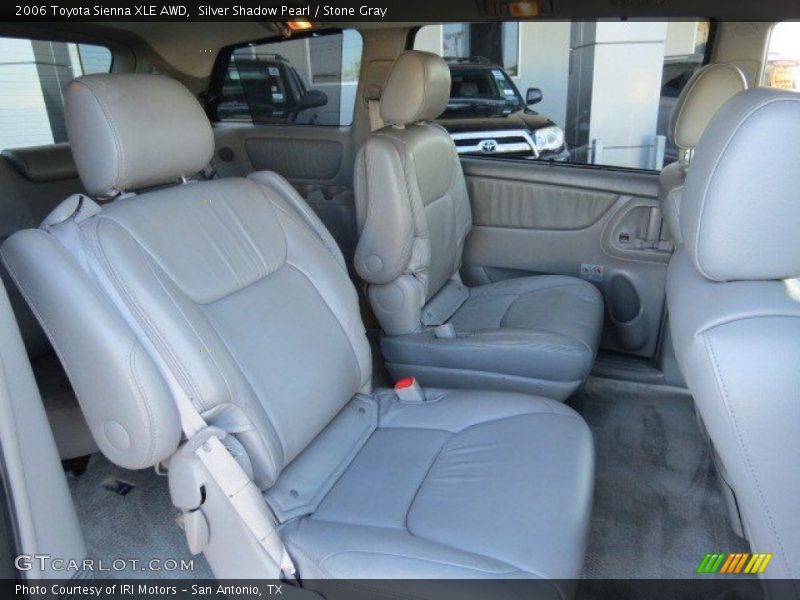 Silver Shadow Pearl / Stone Gray 2006 Toyota Sienna XLE AWD