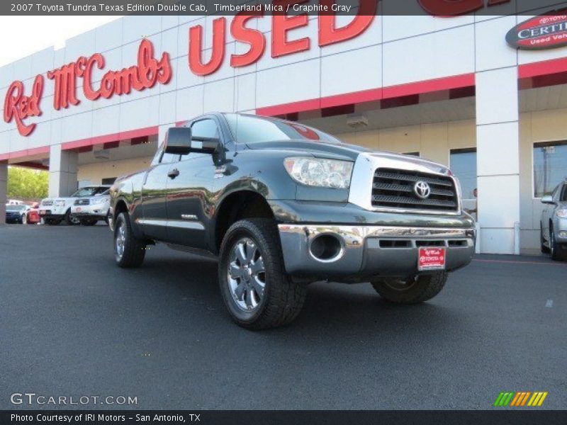 Timberland Mica / Graphite Gray 2007 Toyota Tundra Texas Edition Double Cab