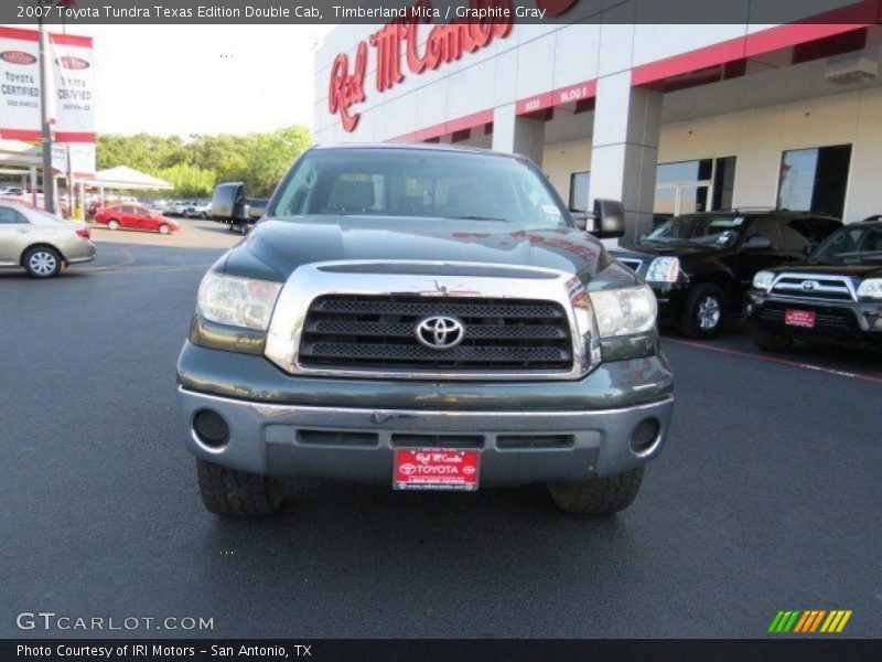 Timberland Mica / Graphite Gray 2007 Toyota Tundra Texas Edition Double Cab