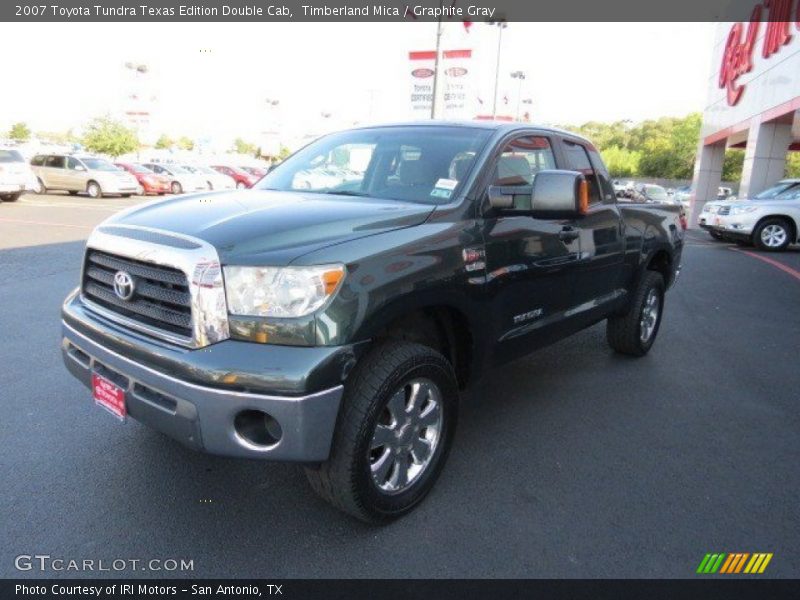 Timberland Mica / Graphite Gray 2007 Toyota Tundra Texas Edition Double Cab