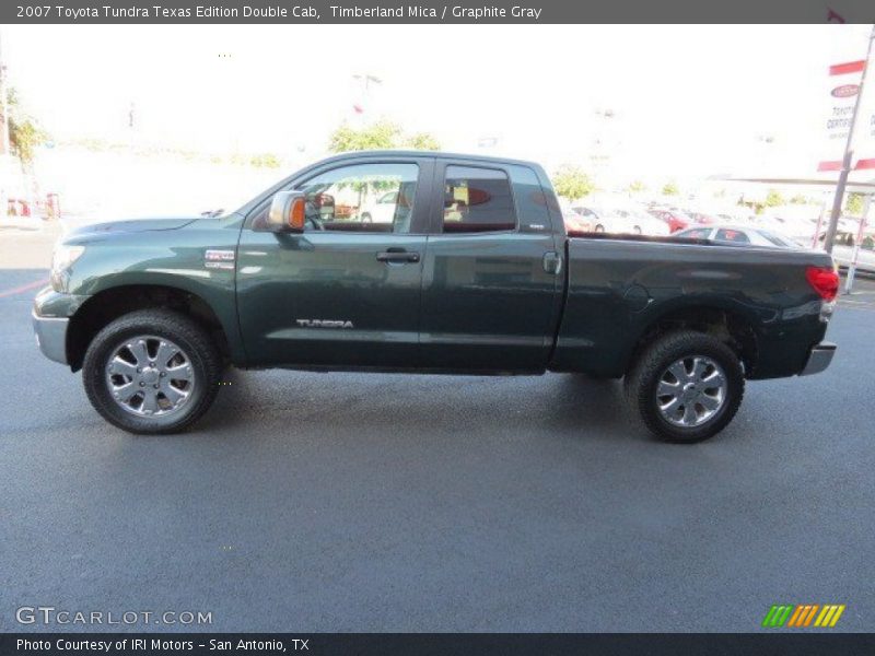 Timberland Mica / Graphite Gray 2007 Toyota Tundra Texas Edition Double Cab