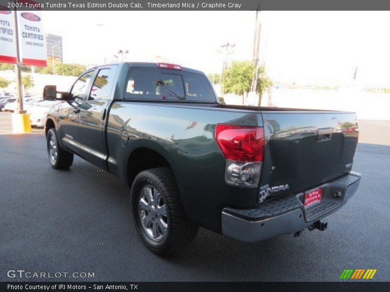 Timberland Mica / Graphite Gray 2007 Toyota Tundra Texas Edition Double Cab