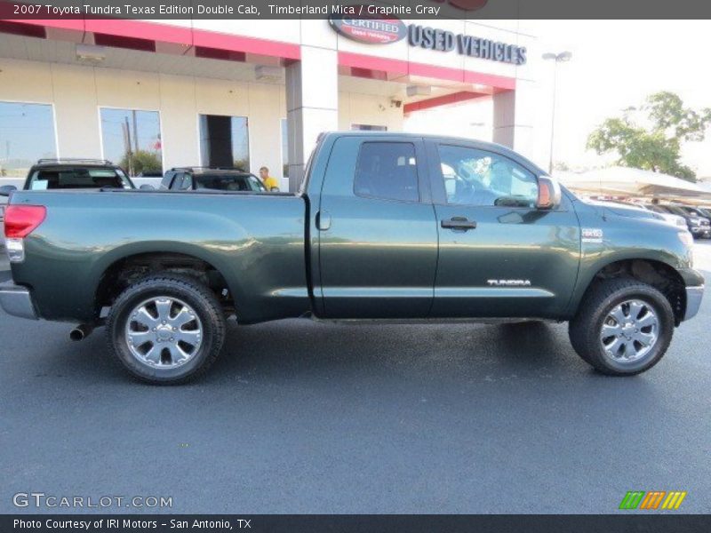 Timberland Mica / Graphite Gray 2007 Toyota Tundra Texas Edition Double Cab