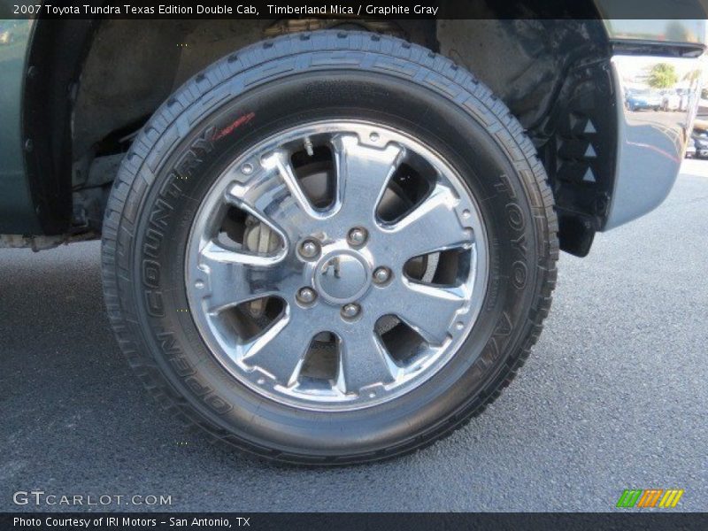 Timberland Mica / Graphite Gray 2007 Toyota Tundra Texas Edition Double Cab