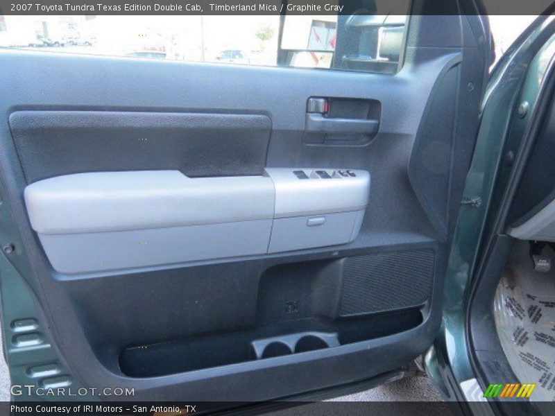 Timberland Mica / Graphite Gray 2007 Toyota Tundra Texas Edition Double Cab