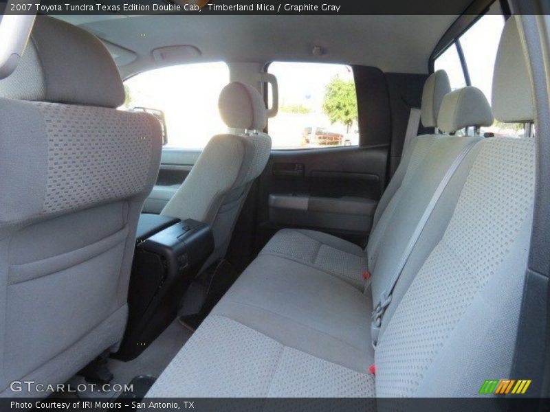 Timberland Mica / Graphite Gray 2007 Toyota Tundra Texas Edition Double Cab
