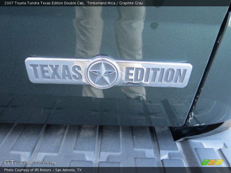 Timberland Mica / Graphite Gray 2007 Toyota Tundra Texas Edition Double Cab