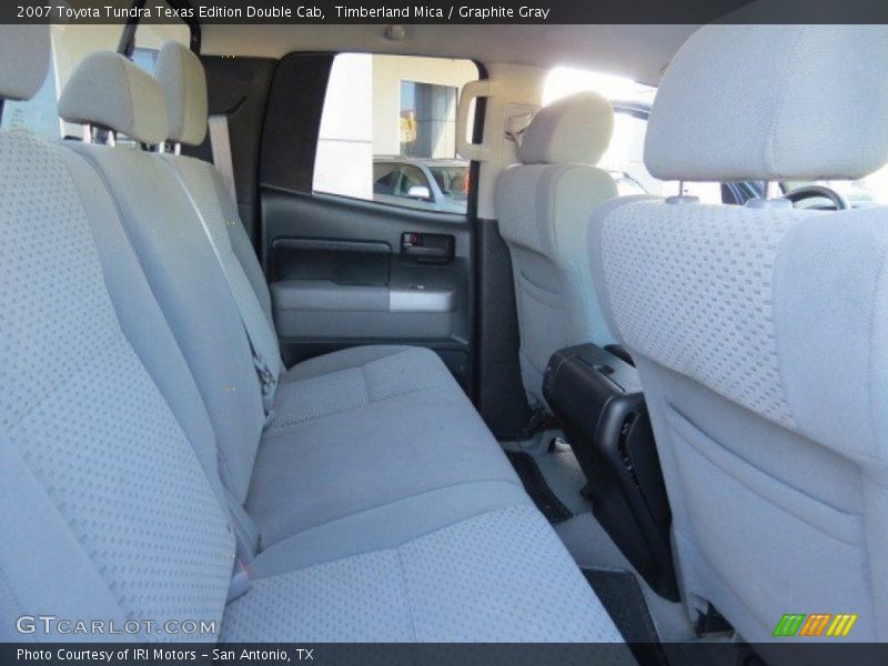 Timberland Mica / Graphite Gray 2007 Toyota Tundra Texas Edition Double Cab