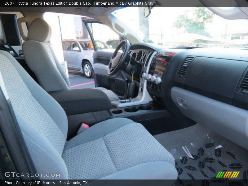 Timberland Mica / Graphite Gray 2007 Toyota Tundra Texas Edition Double Cab