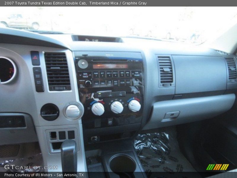 Timberland Mica / Graphite Gray 2007 Toyota Tundra Texas Edition Double Cab