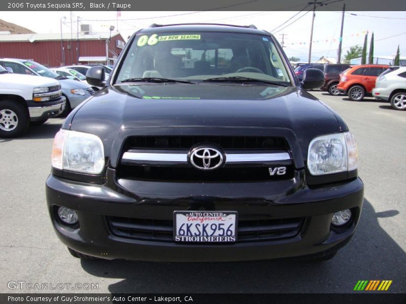 Black / Taupe 2006 Toyota Sequoia SR5