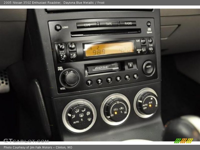 Controls of 2005 350Z Enthusiast Roadster