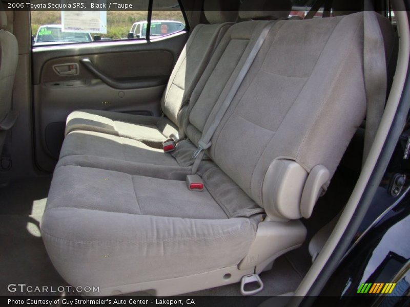 Black / Taupe 2006 Toyota Sequoia SR5