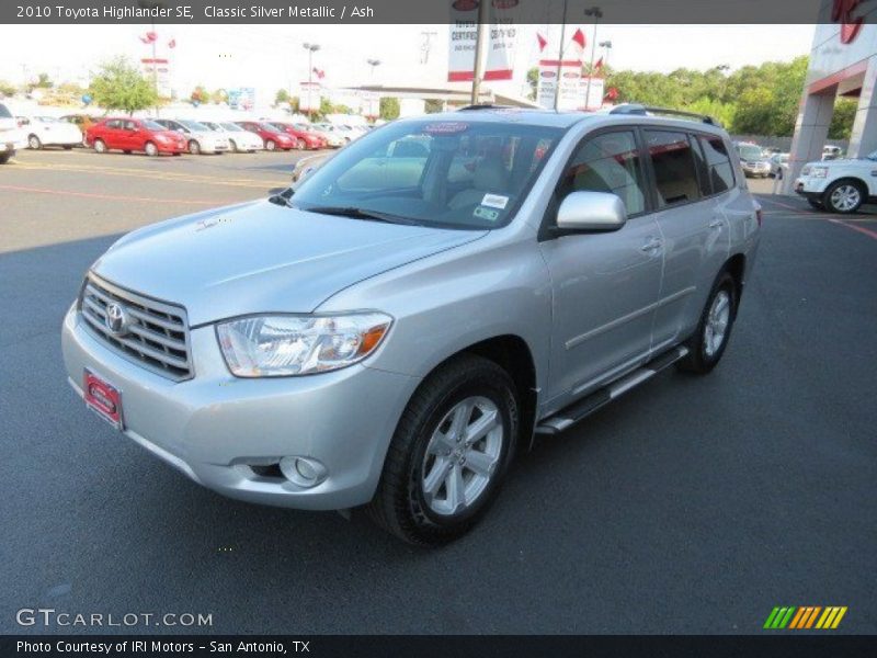 Classic Silver Metallic / Ash 2010 Toyota Highlander SE
