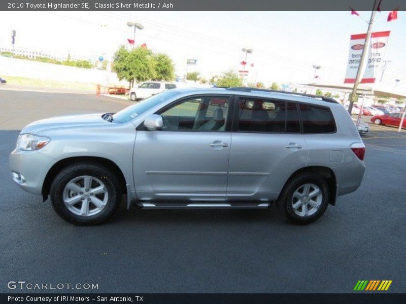 Classic Silver Metallic / Ash 2010 Toyota Highlander SE