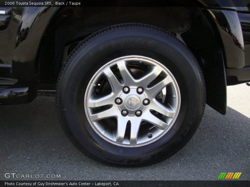 Black / Taupe 2006 Toyota Sequoia SR5