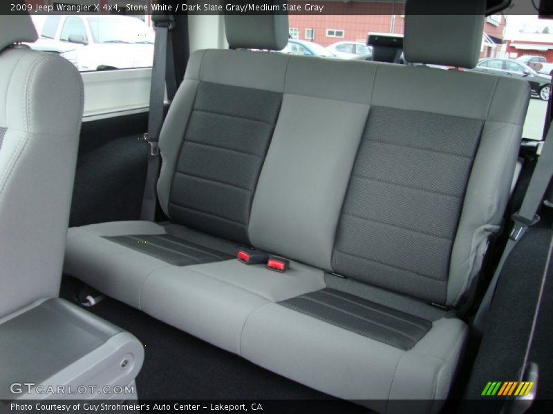 Stone White / Dark Slate Gray/Medium Slate Gray 2009 Jeep Wrangler X 4x4