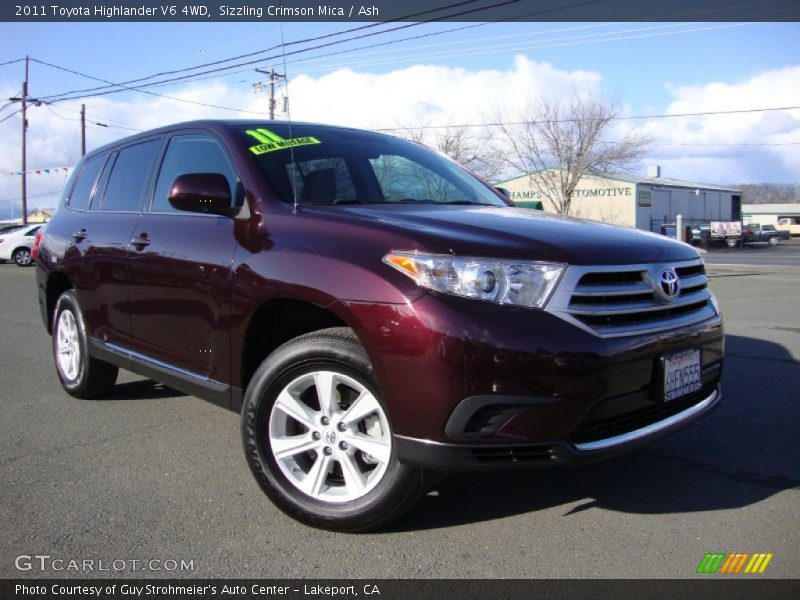 Front 3/4 View of 2011 Highlander V6 4WD