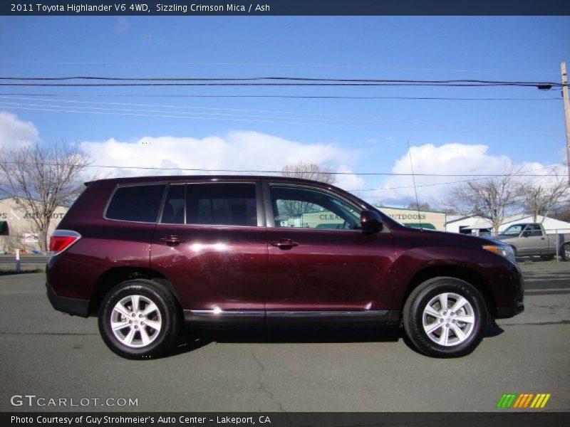  2011 Highlander V6 4WD Sizzling Crimson Mica