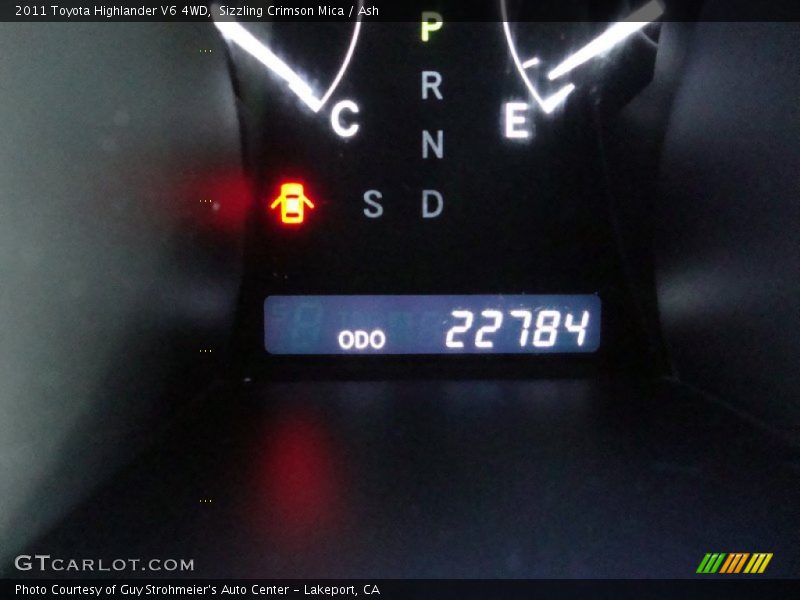 Sizzling Crimson Mica / Ash 2011 Toyota Highlander V6 4WD