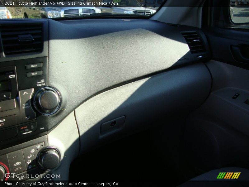 Sizzling Crimson Mica / Ash 2011 Toyota Highlander V6 4WD