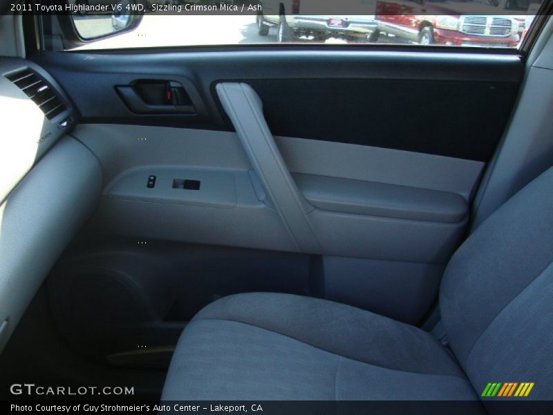 Sizzling Crimson Mica / Ash 2011 Toyota Highlander V6 4WD