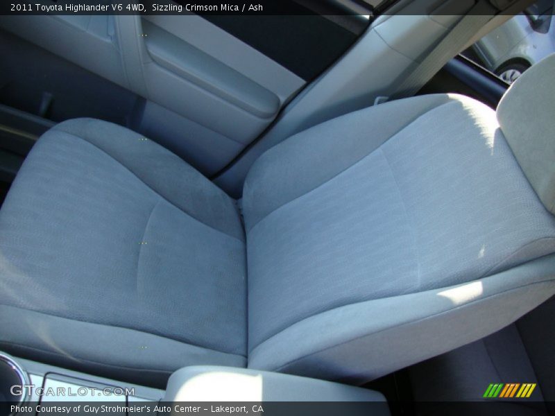 Sizzling Crimson Mica / Ash 2011 Toyota Highlander V6 4WD