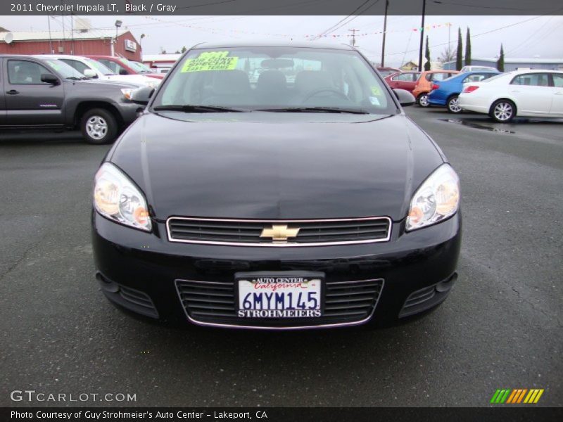 Black / Gray 2011 Chevrolet Impala LT