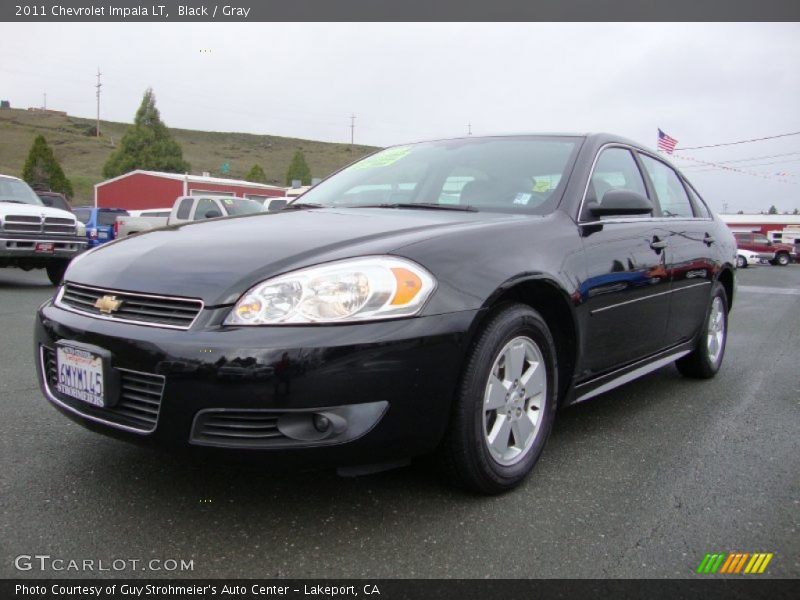 Black / Gray 2011 Chevrolet Impala LT