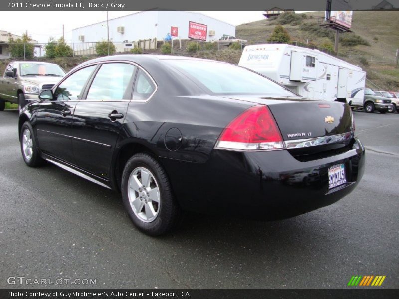 Black / Gray 2011 Chevrolet Impala LT