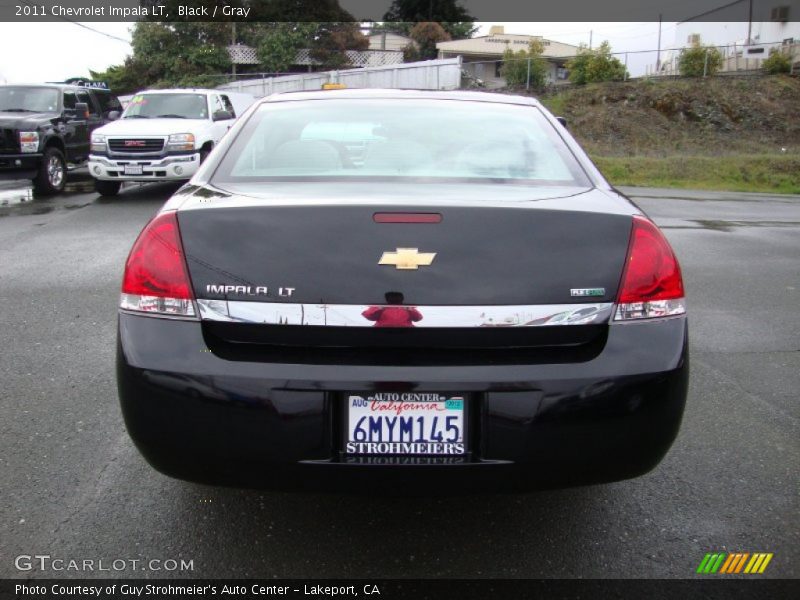 Black / Gray 2011 Chevrolet Impala LT