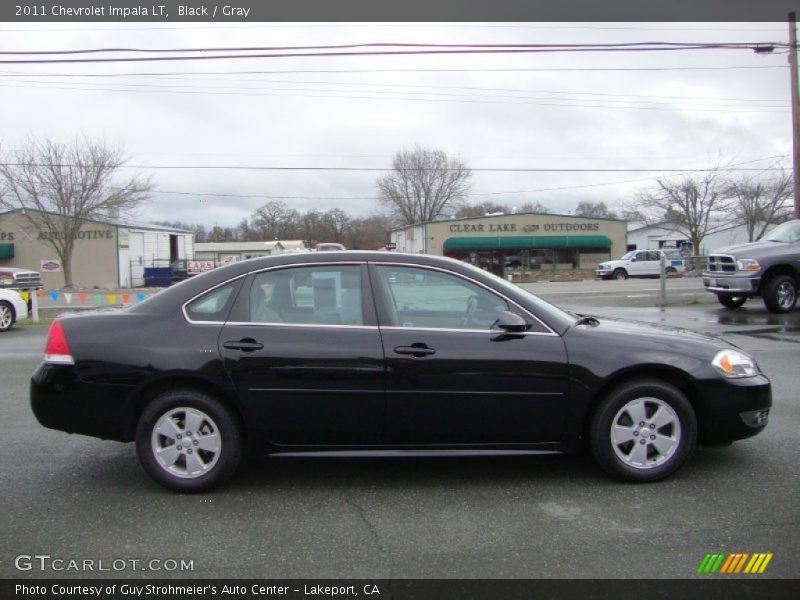 Black / Gray 2011 Chevrolet Impala LT