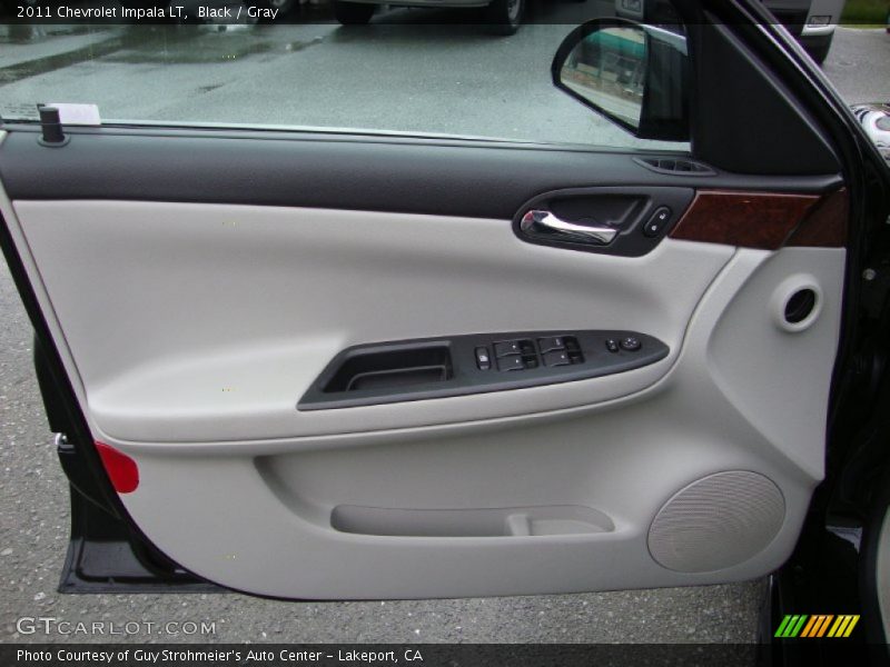 Black / Gray 2011 Chevrolet Impala LT